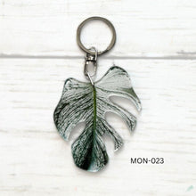 Load image into Gallery viewer, Monstera Leaf Keychain Multiple Options
