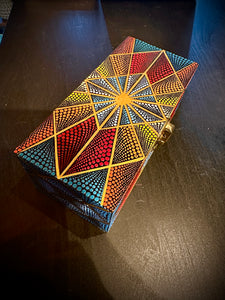 Small Trinket Box Hand Carved/Painted by Mustofa Art