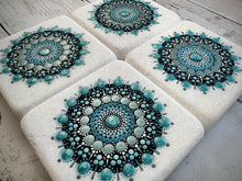Load image into Gallery viewer, Santorini marble Blue 3"
