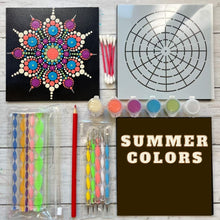 Load image into Gallery viewer, Summer Beginners Dotting Tool Kit by The Dot Shop Gallery - Summer Colors
