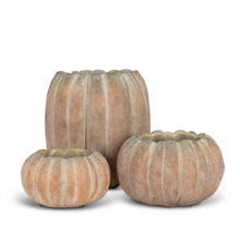 Load image into Gallery viewer, Cement Pumpkin Planter
