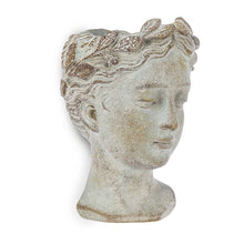 Load image into Gallery viewer, Small Woman Head Wall Planter-6.5&quot;H
