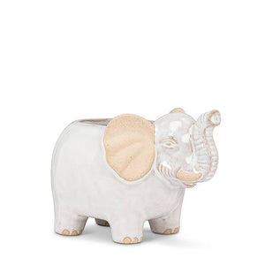 Sm Elephant Planter-5"L