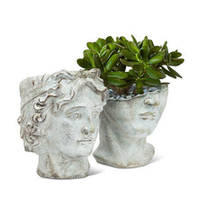 Load image into Gallery viewer, Half Male Face Planter-7&quot;H-429
