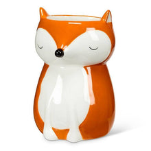 Load image into Gallery viewer, Sitting Fox Planter/Vase-4&quot;H

