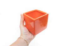 Load image into Gallery viewer, Ceramic Cube Container - Choose Your Color
