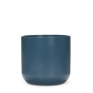 Md Classic Planter-Dk Blu-5" H