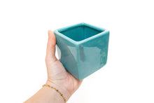 Load image into Gallery viewer, Ceramic Cube Container - Choose Your Color
