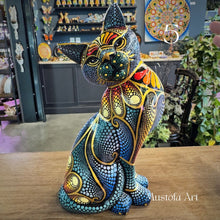 Load image into Gallery viewer, Preening Pussycat by Mustofa Art
